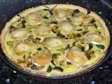 Recette Tarte aux courgettes, jambon d'aoste et chèvre (ig bas)