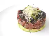 Recette Tartare de thon, avocat, wasabi