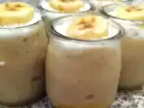 Recette Smoothie glacé à la banane accompagné de coco et miel (régime!)