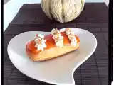 Recette Éclairs à la mousse de melon