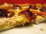 Recette Quiche légère aux figues, magrets de canard fumés et chèvre frais