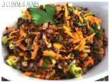 Recette Salade de lentilles beluga