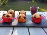 Recette Muffins framboises et noisettes