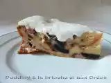Recette Pudding à la brioche et aux oréos