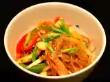 Recette Japchae-vermicelles sautées à la coréenne