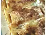 Recette Lasagnes roulées jambon/champignons