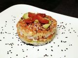 Recette Sushi cake au saumon facile
