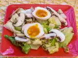 Recette Salade de comté aux champignons et aux oeufs