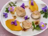 Recette Noix saint jacques poelées aux mangues