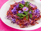 Recette Salade de chou rouge, radis noir et carottes