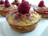 Recette Muffins express à la banane et aux framboises (100 % healthy )