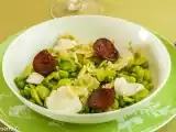 Recette Ravioles aux fèves et petits pois