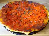 Recette Tarte tatin de tomates cerises caramélisées au mirin