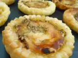 Recette Tartelettes chevre & miel