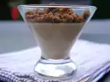 Recette Panna cotta au café et son crumble aux noisettes