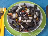 Recette Moules au chorizo et à la fêta