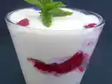 Recette Mousse de fromage blanc aux framboises ( sans oeufs)