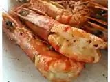 Recette Gambas au beurre aillé à la plancha