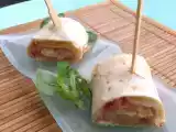 Recette Wraps apéritifs façon flammekueche