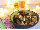 Recette Tajine de boeuf, aux abricots et aux amandes