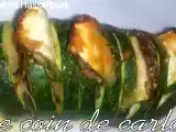 Recette Courgettes hasselback