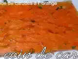 Recette Terrine froide de carottes à l’orange