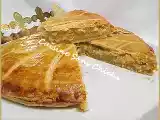 Recette Galette des rois, à la crème d'amandes, pâte feuilleté maison