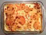 Recette Gratin fondant aux patates douces et pommes de terre