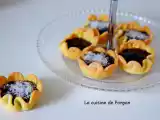 Recette Amuse bouche à l'ortie et à la poudre de haricot noir