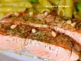 Recette Filet de saumon cuit à basse température