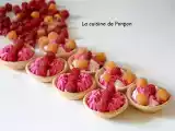 Recette Mini tartelettes chantilly et confiture de framboises