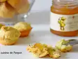 Recette Scone aux graines de pavot parfumé au citron et garni de confiture de gingembre