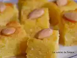 Recette Basboussa aux amandes