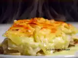 Recette Gratin de céleri rave, pommes de terre et gorgonzola