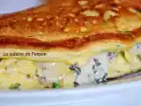 Recette Omelette aérienne à la ciboulette et fourme d'ambert