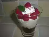 Recette Verrine de mascarpone sur lit de fruits rouges