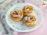 Recette Tartelettes fleurs aux pommes