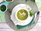 Recette Soupe froide de petits pois rapide