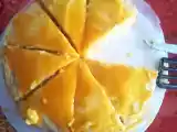Recette Gâteau mangue passion (double génoise)