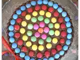 Recette Gâteau d'anniversaire smarties