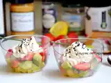 Recette Verrine fraîcheur printanière: avocat, tomate et fraise, végétarien