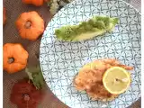 Recette Escalope de poulet à la milanaise et son chou romanesco