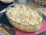 Recette Gratin de pâtes jambon fromage