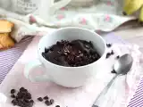 Recette Mug cake au chocolat et au beurre de cacahuètes