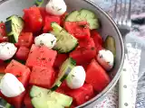 Recette Salade de pastèque et concombre