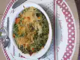 Recette Gratin de quinoa, épinards, saumon
