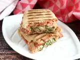 Recette Panini saumon, mozzarella, aneth