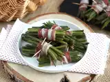 Recette Fagots de haricots verts et poitrine fumée