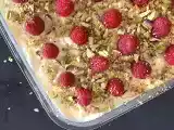 Recette Tiramisu sans gluten à la pistache et aux framboises
