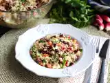 Recette Salade couscous pour une entrée simple, saine et colorée !
